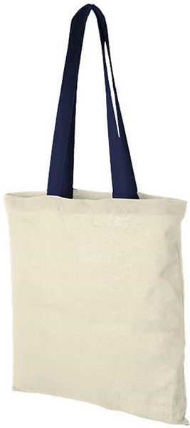 Obrázky: Bavlnená nákupná taška s dlhými ná.modrými ušami