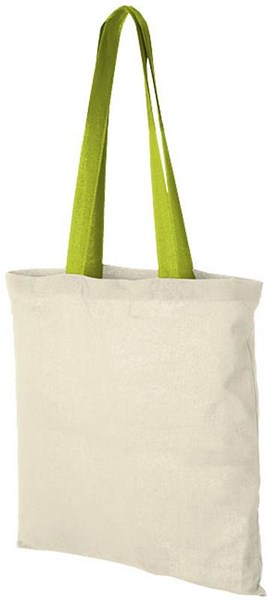 Obrázky: Bavlnená nákupná taška s dlhými jab.zelenými ušami