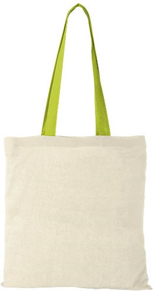 Obrázky: Bavlnená nákupná taška s dlhými jab.zelenými ušami, Obrázok 2