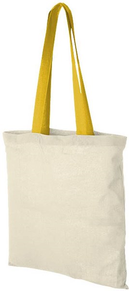 Obrázky: Bavlnená nákupná taška s dlhými žltými ušami