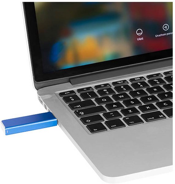 Obrázky: Modro-biely USB disk 2GB, Obrázok 5
