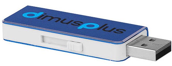 Obrázky: Modro-biely USB disk 8GB, Obrázok 6