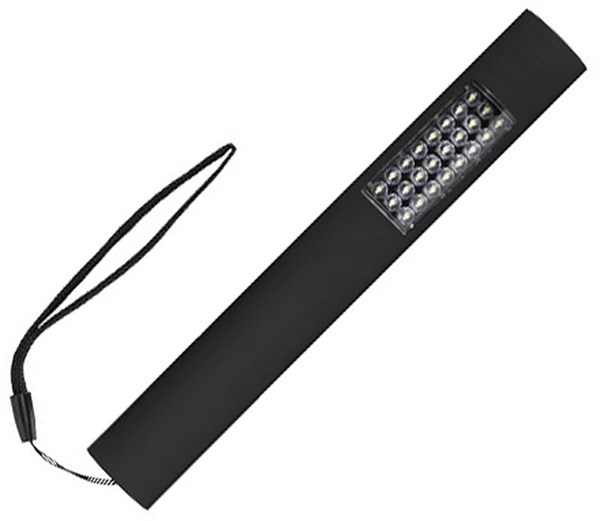 Obrázky: Čierna magnetická baterka zn.STAC s 28 LED diódami, Obrázok 3