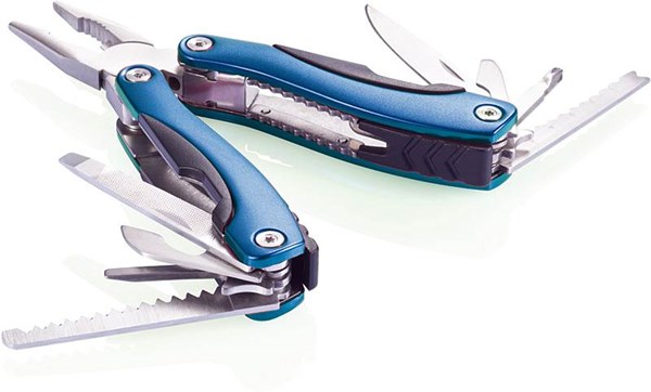 Obrázky: Modro-čierne multifunkčné kliešte s puzdrom