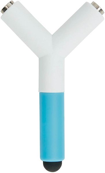 Obrázky: Modro-biely rozbočovač s dotykovým perom