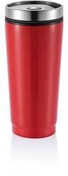 Obrázky: Červený termohrnček 350 ml s plastovým vnútrom