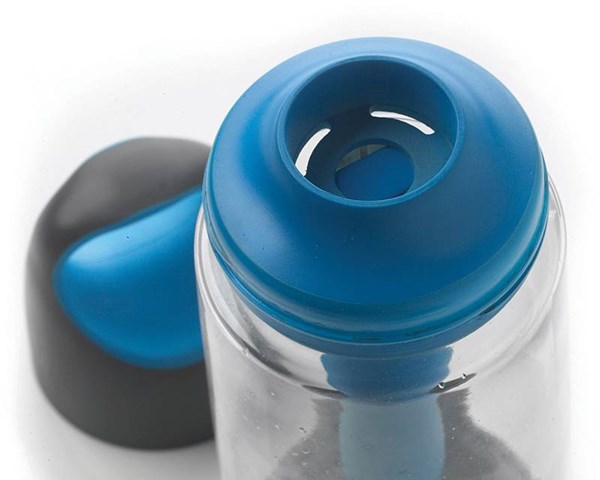 Obrázky: Modrá chladiaca tritánová fľaša, objem 700ml, Obrázok 3