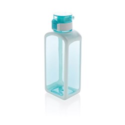Obrázky: Unikátne tvarovaná tyrkysová fľaša, 600ml