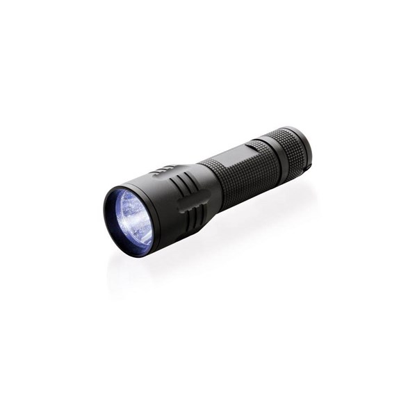 Obrázky: Stredná CREE LED baterka s dlhou výdržou, čierna, Obrázok 4