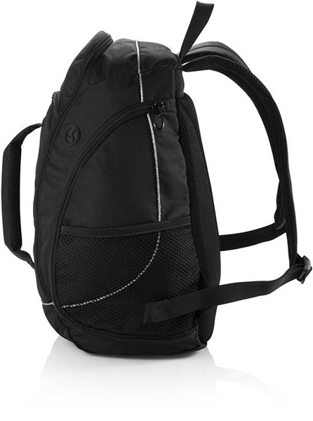 Obrázky: Športový čierny ruksak so 4 oddielmi, Obrázok 3