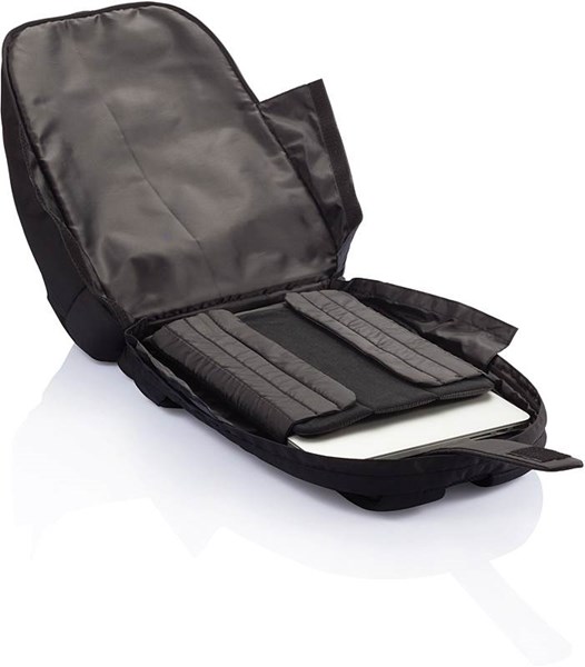 Obrázky: Univerzálny čierny nylónový ruksak na notebook, Obrázok 2