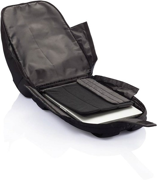 Obrázky: Univerzálny čierny nylónový ruksak na notebook, Obrázok 13