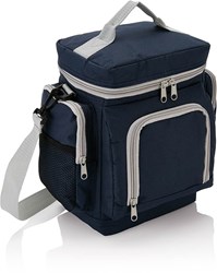 Obrázky: Modrá cestovná chladiaca taška s vreckami