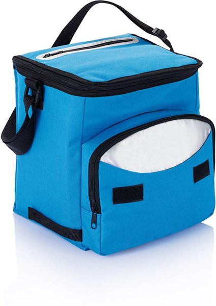 Obrázky: Modro-strieborná skladacia chladiaca taška, Obrázok 2
