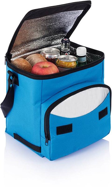 Obrázky: Modro-strieborná skladacia chladiaca taška, Obrázok 3