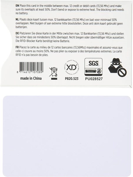 Obrázky: Ochranné puzdro proti kopírovaniu údajov z kariet, Obrázok 5