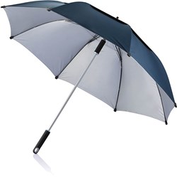 Obrázky: Modrý odolný dáždnik s dvojitým poťahom