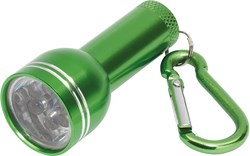Obrázky: Zelená 6xLED svítilna CARA