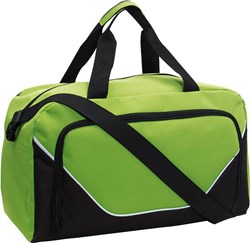 Obrázky: Zelená cestovná taška s veľkým predným vreckom