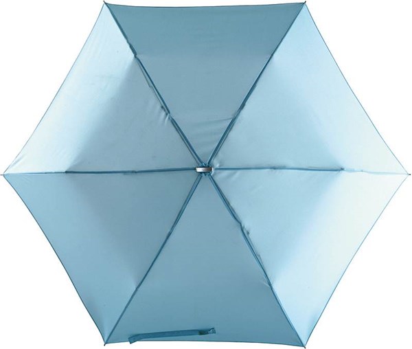 Obrázky: Svetlomodrý super ľahký skladací mini dáždnik