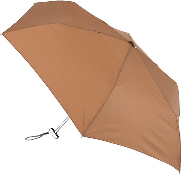 Obrázky: Svetlý hnedý super ľahký skladací mini dáždnik, Obrázok 2