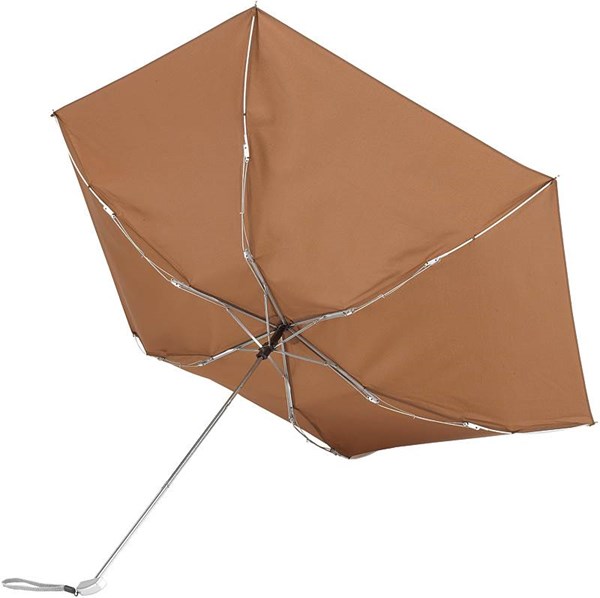 Obrázky: Svetlý hnedý super ľahký skladací mini dáždnik, Obrázok 4