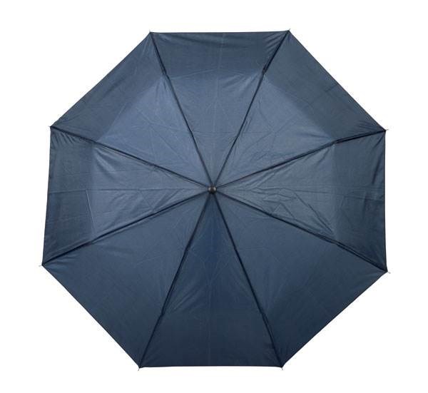 Obrázky: Námornícky modrý trojdielny skladací dáždnik, Obrázok 2