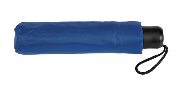 Obrázky: Modrý trojdielny skladací dáždnik, Obrázok 3