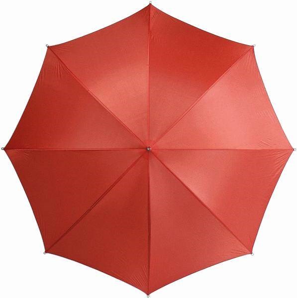 Obrázky: Dvojdielny skladací dáždnik, červená, Obrázok 3
