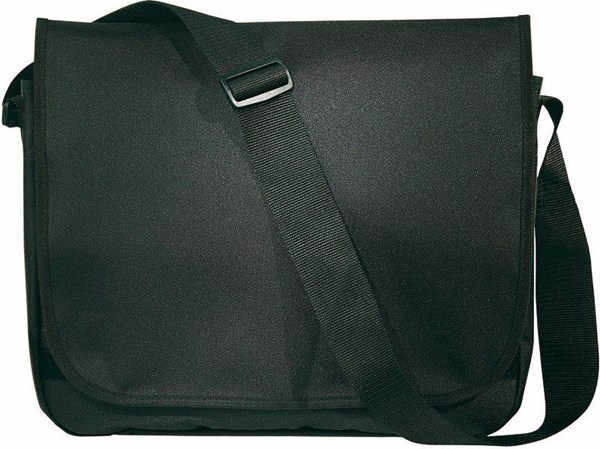 Obrázky: Dámska taška cez rameno z polyesteru,čierna