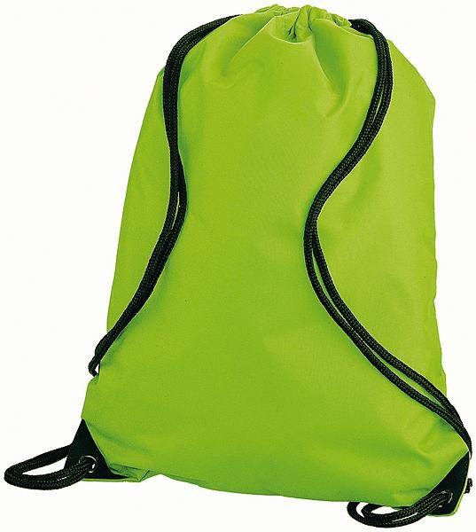 Obrázky: Jednoduchý reklamný ruksak, svetlá zelená 