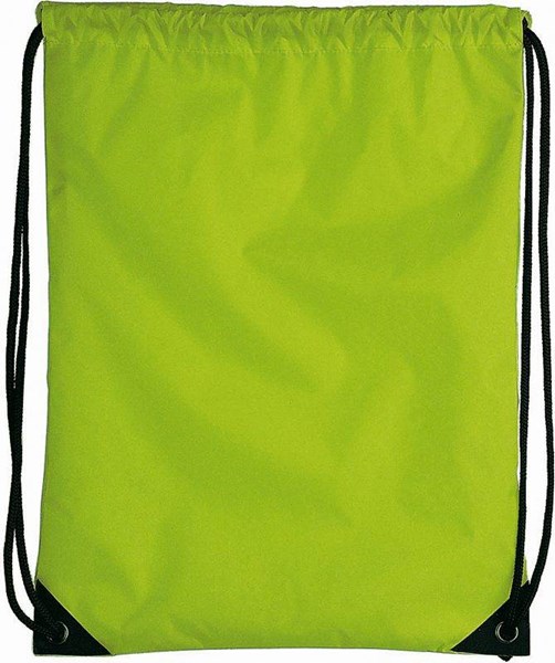 Obrázky: Jednoduchý reklamný ruksak, svetlá zelená , Obrázok 2
