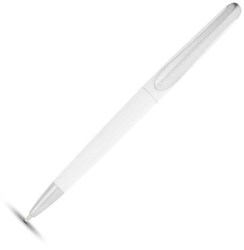 Obrázky: Biele lesklé guličkové pero