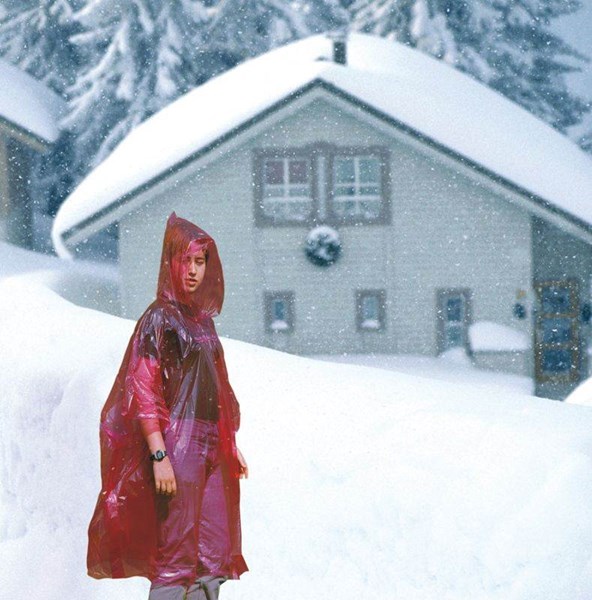 Obrázky: Poncho - cestovný pršiplášť, červená, Obrázok 10