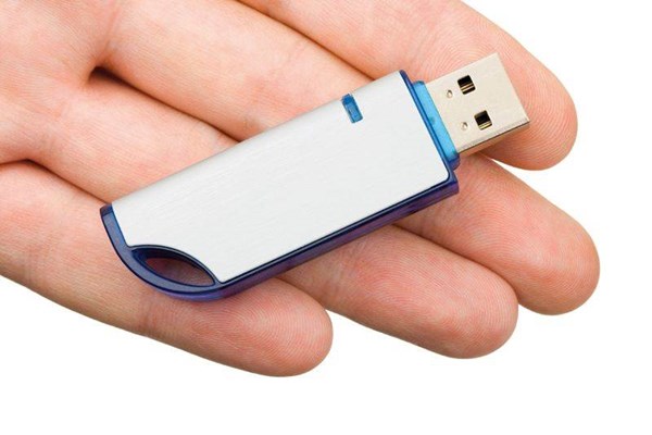 Obrázky: Netlink modrý USB flash disk - LED indikátor 32GB, Obrázok 2