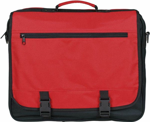 Obrázky: Viacúčelová taška cez rameno,červená, Obrázok 2