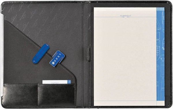 Obrázky: USB kľúč ako záložka 2 GB, modrá, Obrázok 5