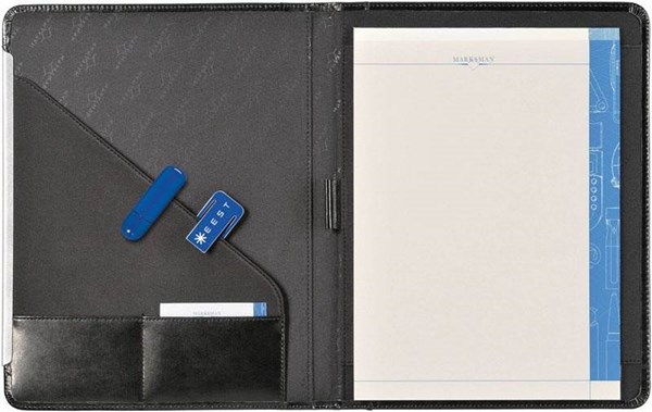 Obrázky: USB kľúč ako záložka 2 GB, modrá, Obrázok 6