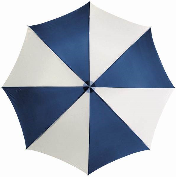 Obrázky: Golfový dáždnik, modrá/biela  , Obrázok 2