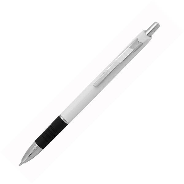 Obrázky: Plastové guličkové pero EMA biele