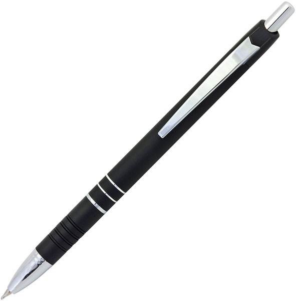 Obrázky: Hliníkové guličkové pero EMA ALU čierne matné