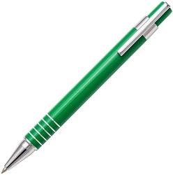 Obrázky: Zelené hliníkové guličkové pero ELEN