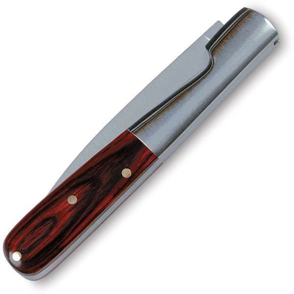 Obrázky: Zatvárací nôž s rúčkou,drevo/kov, hnedá/strieborná, Obrázok 3