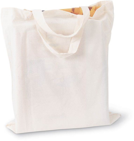 Obrázky: Nákupná taška z prírodnej bavlny s krátkymi ušami, Obrázok 2