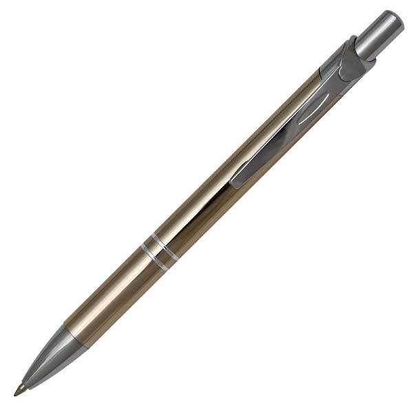 Obrázky: LENA,kovové guličkové pero, zlatá, Obrázok 1