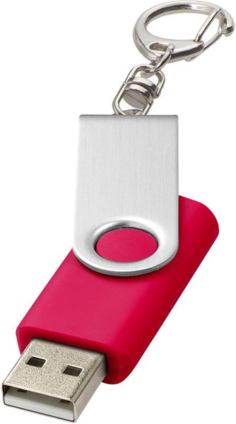 Obrázky: Twister str.-ružový USB flash disk,prívesok,16GB, Obrázok 2