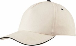 Obrázky: Prírodná čiapka s nízkym profilom, sendvičový šilt