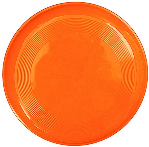 Obrázky: Oranžový lietajúci tanier,priemer 22 cm