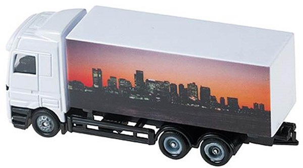 Obrázky: Miniatúrny LKW Mercedes Benz v blistri, Obrázok 2