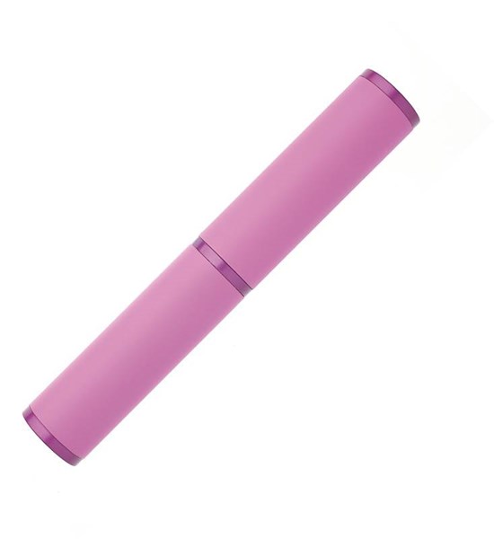 Obrázky: Ružové kovové guličkové pero v tubuse, Obrázok 6